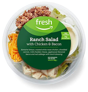 Amazon Fresh Ranch Salad With Chicken & Bacon, 5.8 Oz