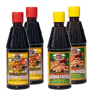 Bourbon Chicken Grill n’ Dipping Sauce + Marinade Mixed Pack