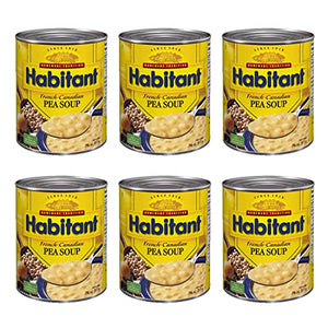 Habitant French Canadian Pea Soup 796ml (6-Pack)