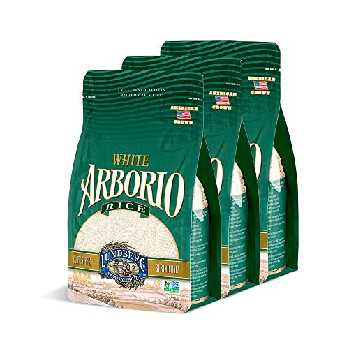 Lundberg Family Farms White Arborio Rice, 32 oz (3-Pack)