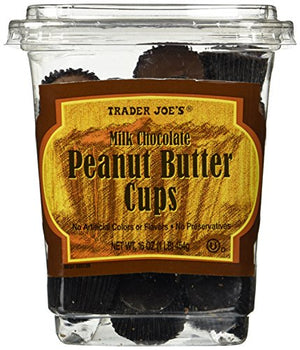 Trader Joe's Milk Chocolate Peanut Butter Cups 16 OZ