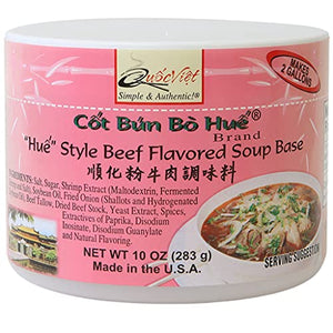 Quoc Viet Foods Cot Bun Bo Hue Style Beef Soup Base, 10 oz.