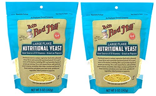 Bob’s Red Mill Large Flake Nutritional Yeast 5 oz (Pack of 2)