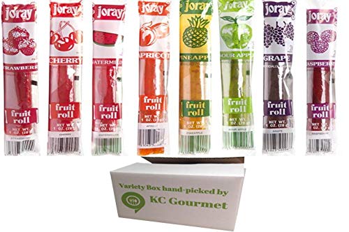 Joray Fruit Roll Variety Pack, 24-count