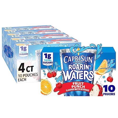 Capri Sun Roarin' Waters Fruit Punch, 40 Pack