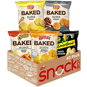 Frito Lay Baked & Popped Mix Variety Pack (40 Pack)