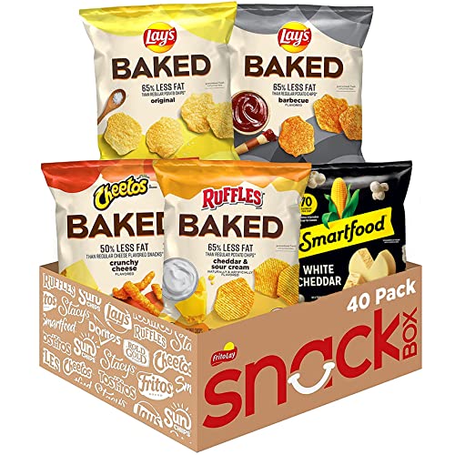 Frito Lay Baked & Popped Mix Variety Pack (40 Pack)