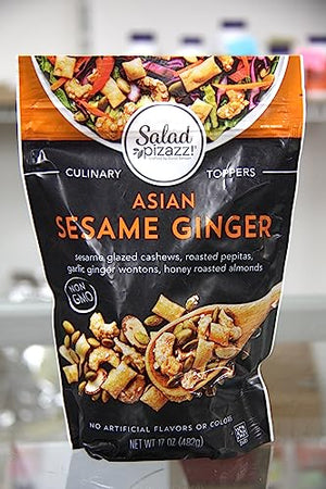 SALAD PIZAZZ ASIAN SESAME GINGER 17 OZ