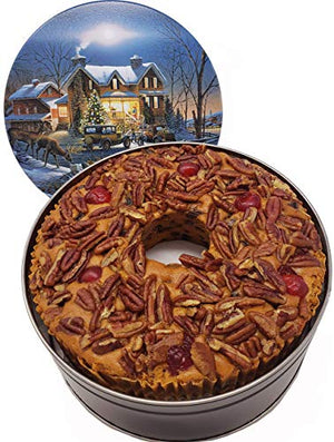 Jane Parker Fruitcake Bourbon & Rum, 3 Pound Ring