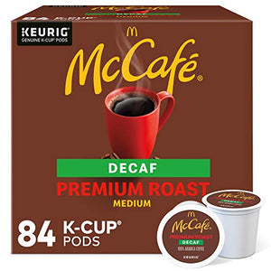 McCafe Decaf Medium Roast K-Cup Pods, 84 Count