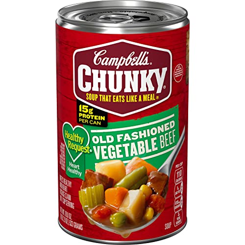 Campbell’s Chunky Old Fashioned Vegetable Beef Soup, 18.8 oz