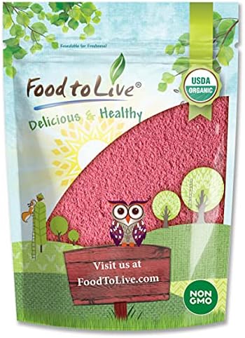 Food to Live Organic Cranberry Powder, 1 Pound