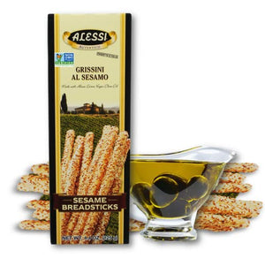 Alessi Sesame Breadsticks, 4.4oz (12 Pack)