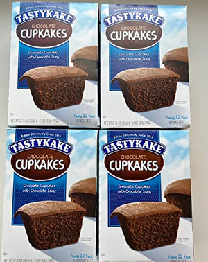 Tastykake Chocolate Cupcakes, 4 Boxes