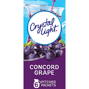 Crystal Light Sugar-Free Grape Drink Mix, 6 Pack