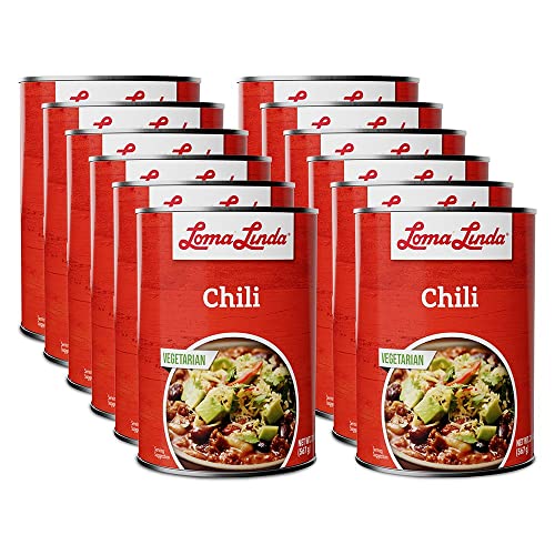 Loma Linda Chili - 20 oz Cans (Pack of 12)