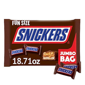 SNICKERS Fun Size Chocolate Candy Bars, 18.71 oz