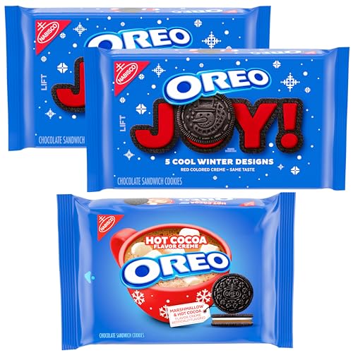 OREO Holiday Cookie Variety Pack, 3 Pack