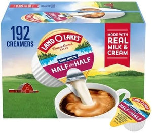 Coffee Creamer Singles, Half and Half, 192 Count