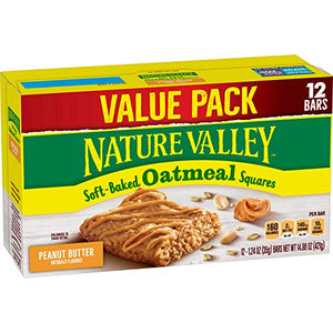 Nature Valley Soft-Baked Oatmeal Squares, 12 ct