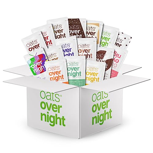 Oats Overnight Variety Pack, 2.7oz per meal, 16 Pack