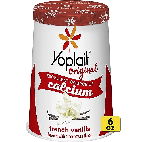 Yoplait Original French Vanilla Low Fat Yogurt, 6 oz