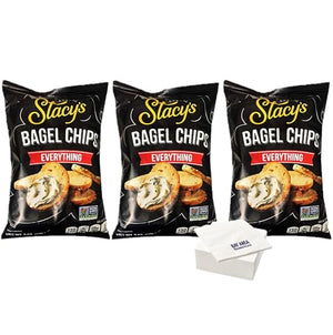 Stacy's Everything Bagel Chips, 7 oz (Pack of 3)