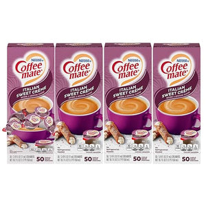 Nestle Coffee mate Italian Sweet Creme Creamer Singles, 50 Pack