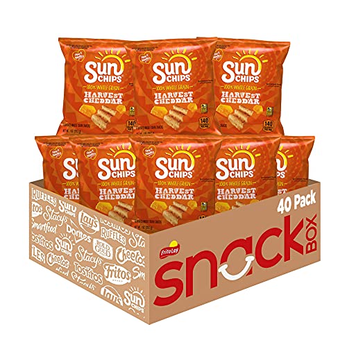 Sunchips Multigrain, Harvest Cheddar, 1oz (40 Count)