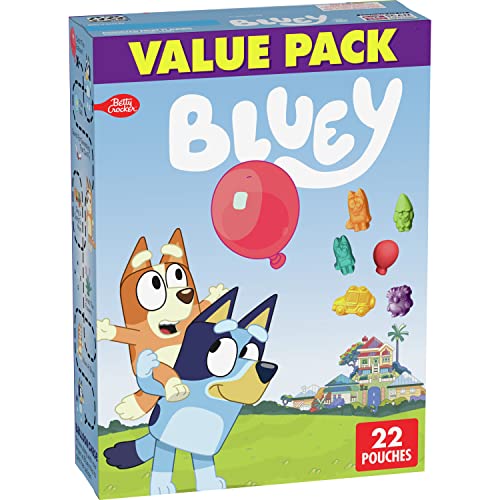 Betty Crocker Bluey Fruit Snacks, 22 ct