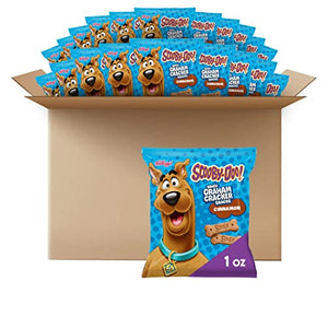 Kellogg's SCOOBY-DOO! Baked Graham Cracker Snacks, 40 Pouches