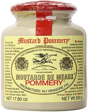 Pommery Meaux Mustard Stone Jar, 17.6-Ounce