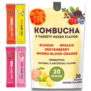 Garden Kombucha Tea Variety Pack, 20 Sachets