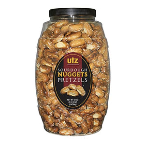 Utz Bite-Size Sourdough Pretzels, 52 oz. Barrel