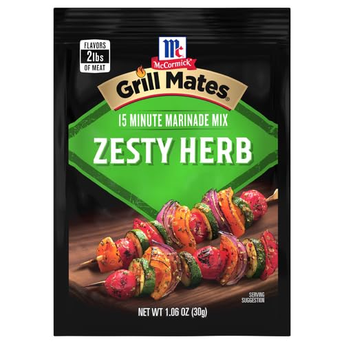 McCormick Grill Mates Zesty Herb Marinade Mix, 1.06 oz