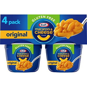 Kraft Gluten Free Mac & Cheese, 1.9 oz Cups (4 Pack)