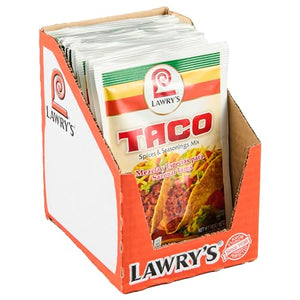 Lawry's Taco Spices & Seasonings Mix, 1 oz (Pack of 12)