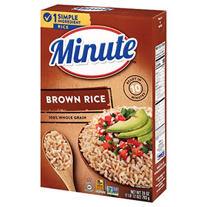 Minute Instant Brown Rice, 28 oz Box