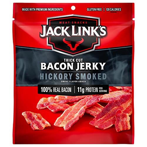 Jack Link's Bacon Jerky, Hickory Smoked, 2.5 oz