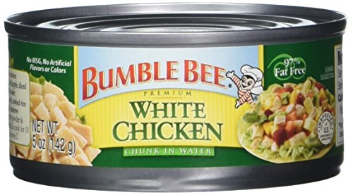 Bumble Bee Premium White Chicken, 5 oz Can (Pack of 24)