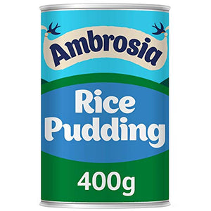 Ambrosia Creamed Rice Pudding 400 g (Pack of 12)