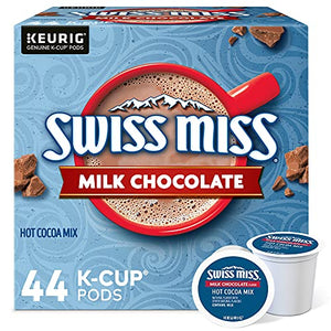 Swiss Miss Milk Chocolate Hot Cocoa, Keurig K-Cup Pods, 44 Count