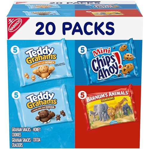 Nabisco Fun Shapes Variety Pack, 20 Snack Packs