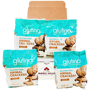 Gluten-Free Cracker Snack Bundle Packs in Maple Hills Market Protective Box