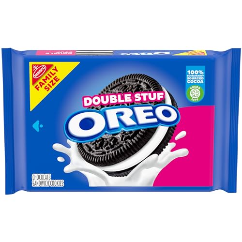 Oreo Double Stuf Chocolate Sandwich Cookies, 18.71 oz