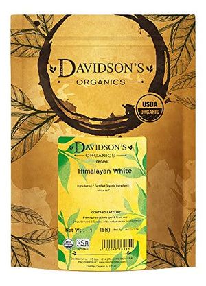 Davidson's Organics, Himalayan White, Loose Leaf Tea, 16 oz