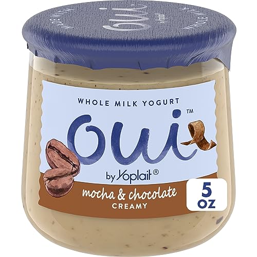 Oui by Yoplait Mocha & Chocolate Whole Milk Yogurt, 5 OZ