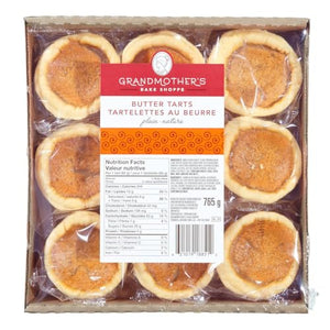 Grandmother's Bake Shoppe Plain Butter Tarts, 765g