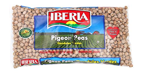 Iberia Dry Pigeon Peas, 12 Ounce