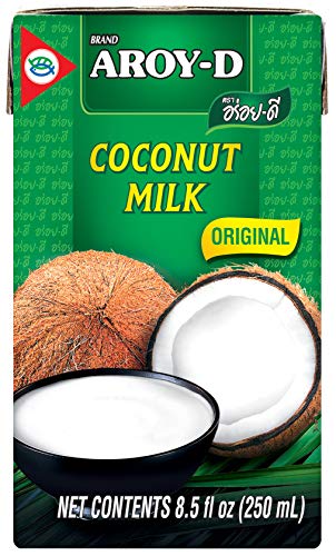 Aroy-D 100 Coconut Milk, 8.5 oz, 6 Pack